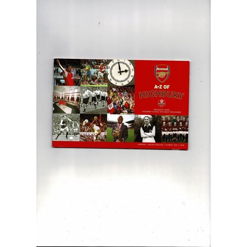 A-Z of Highbury Arsenal Handbook 2006