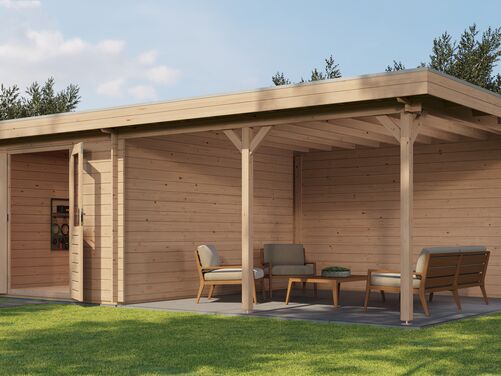 300cm x 400cm + 400cm Veranda