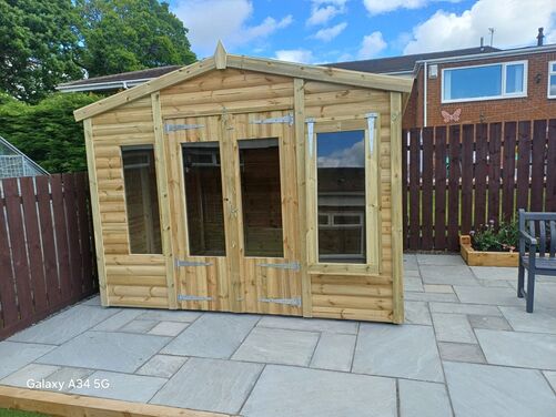 10x8 Apex Summer House