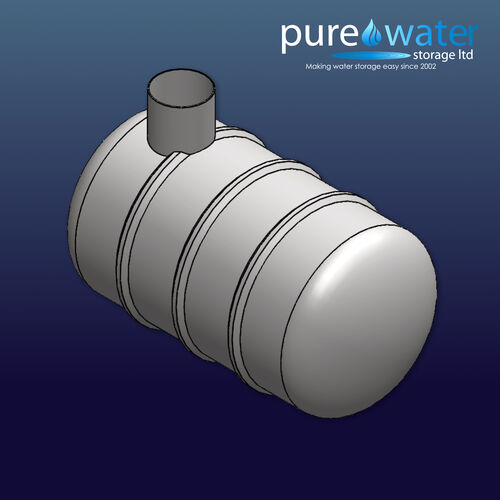 PU-P-8000-HVY Underground Potable Water Tank 8000L (Heavy Duty)