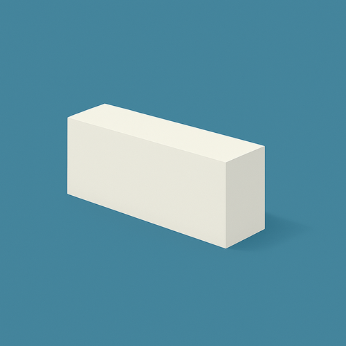 Rectangle Cake Dummy