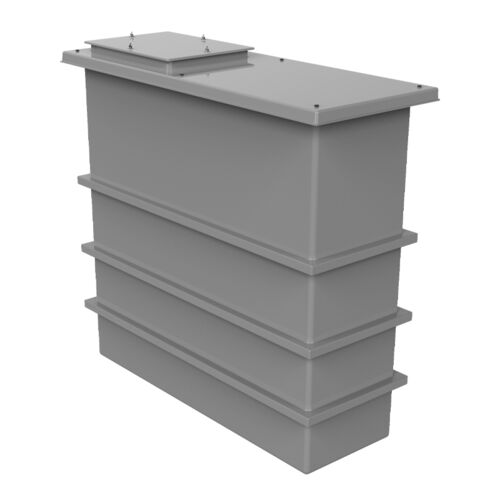 PW1125.UN 1125 Litre One Piece Un-insulated Tank