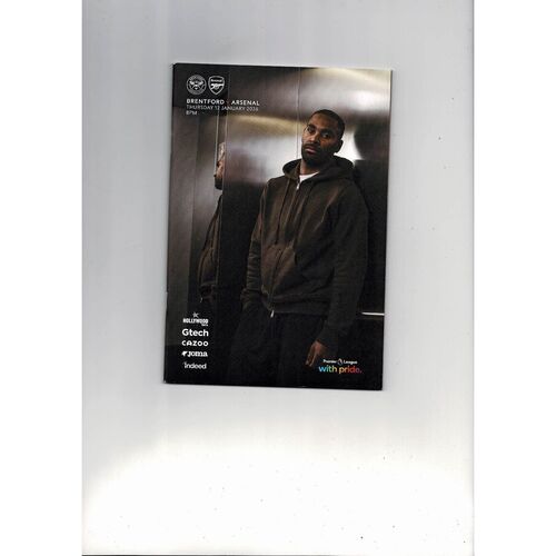 2025/26 Brentford v Arsenal Football Programme