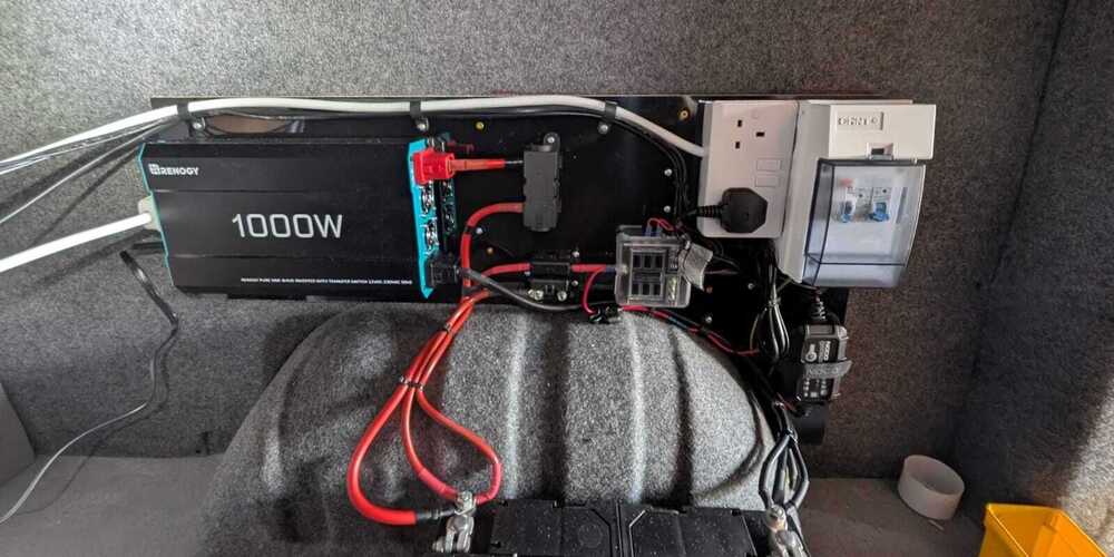 Camper Van Electrical Installation Services, Leisure Batteries, Mains Hook-up, Lighting,