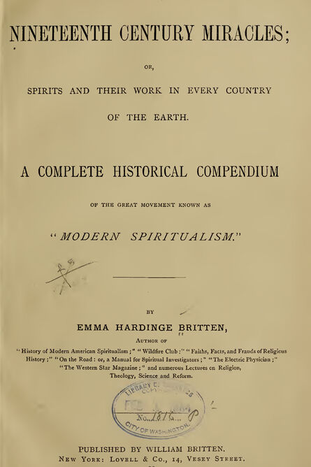 1884 | Nineteenth Century Miracles