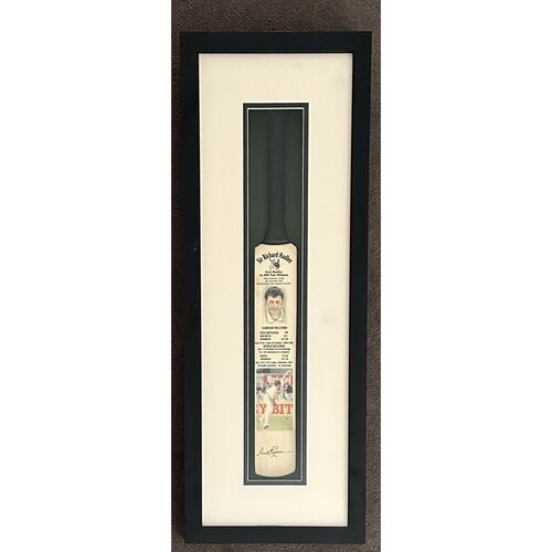Richard Hadlee Signed Cricket Bat