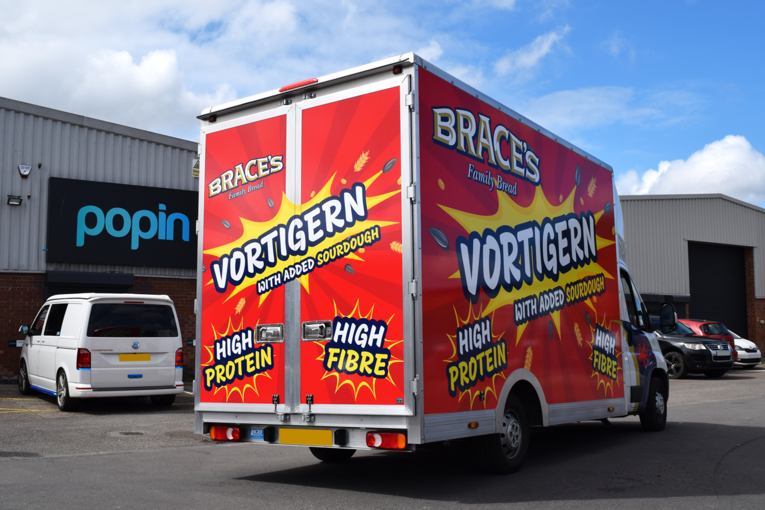 Braces Bakery - x4 Peugeot Boxer Luton