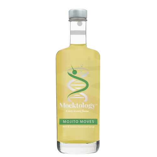 Mojito Moves - Mint & Lemon Flavoured Cocktail Syrup By Mocktology 200ml