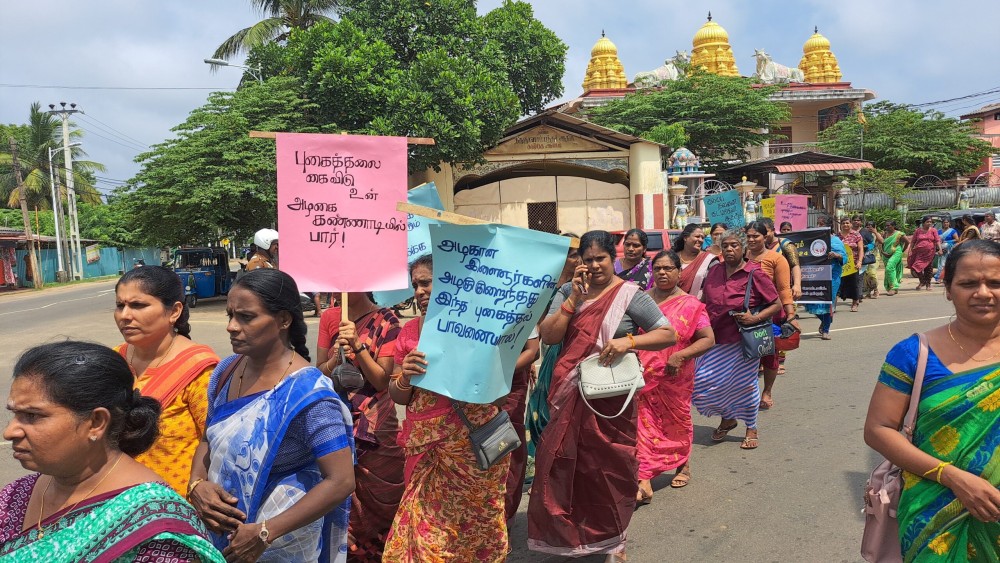 போதைக்கு எதிராக யாழ்ப்பாணத்தில் போராட்டம்