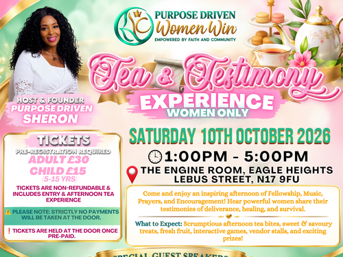 Purpose Driven Women Win -Empowered by Faith & Community