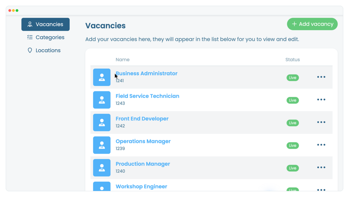 How to exclude a vacancy from Google Jobs? | Webfactory Support | Webfactory