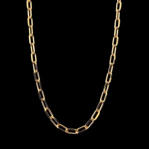 9ct paperclip chain
