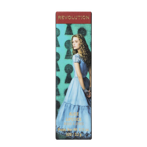 Disney’s Alice in Wonderland & Revolution Alice Lipstick Impossible Nude 3.2g