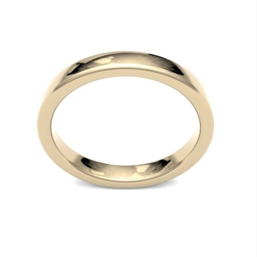 9ct 2.5mm court profile classic wedding ring