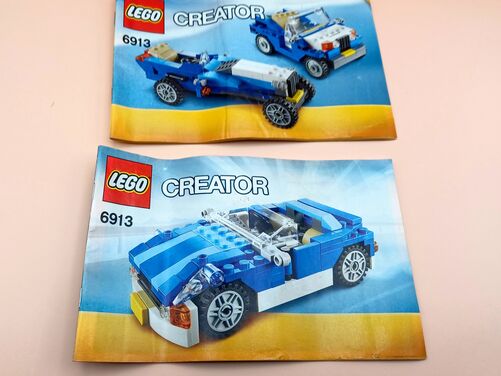 Lego® Creator - 3 in 1 - Blue Roadster/Rugged off roader/Vintage Racing car