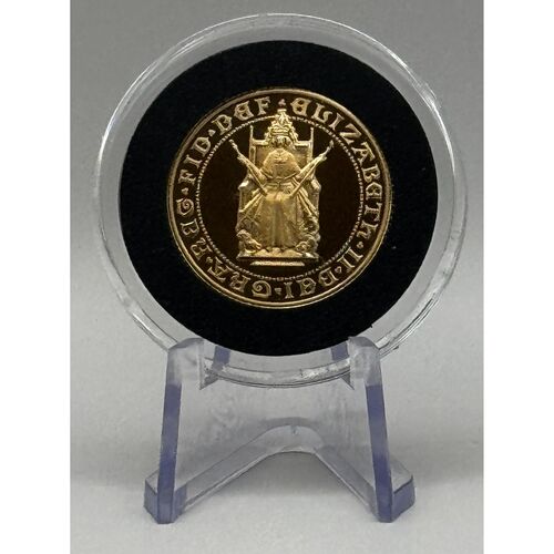 1989 QE11 full gold proof sovereign