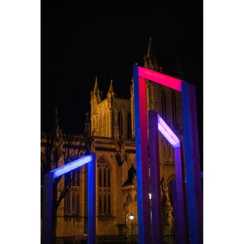 College Green Christmas Lights 2018