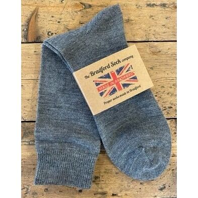 Bradford Sock Co - Thin Wool Grey