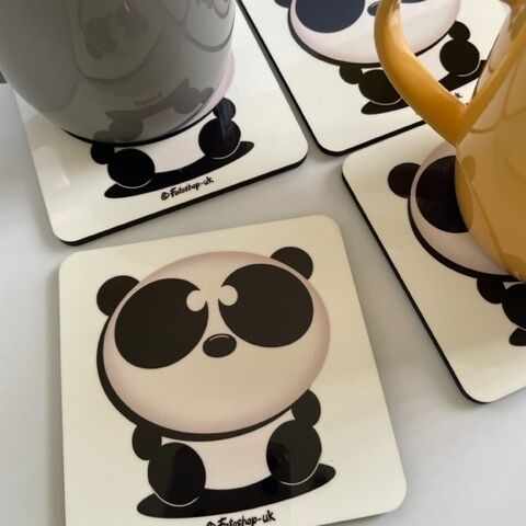'Panda' Coaster