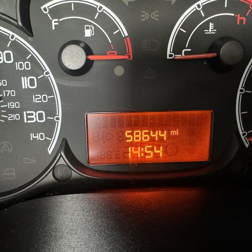 2013 (63)reg Fiat Doblo MyLife Camper Van 2 Berth 1.6 M-Jet Diesel 58644 miles