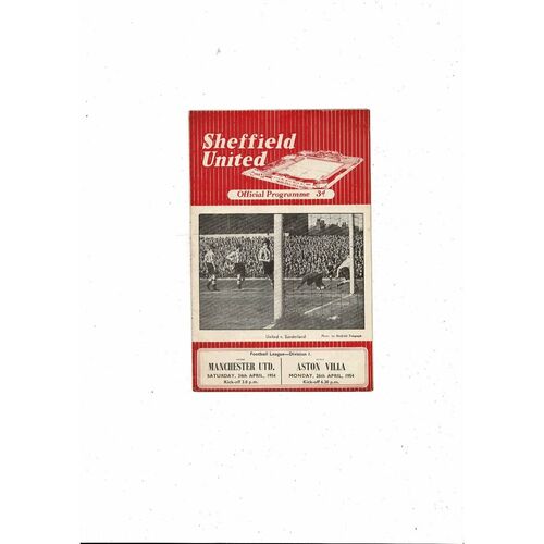 Sheffield United Home Football Programmes