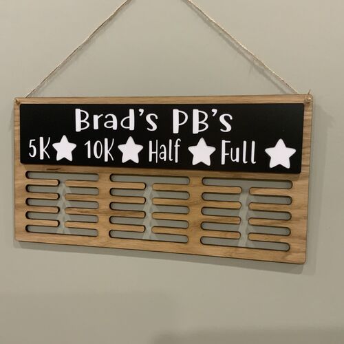 Personal Best Running Medal Hanger -  Medal Hanger For Runners