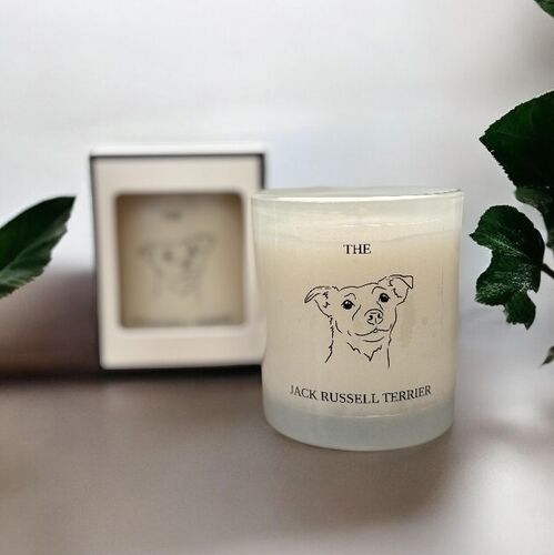 The Jack Russell Terrier Candle