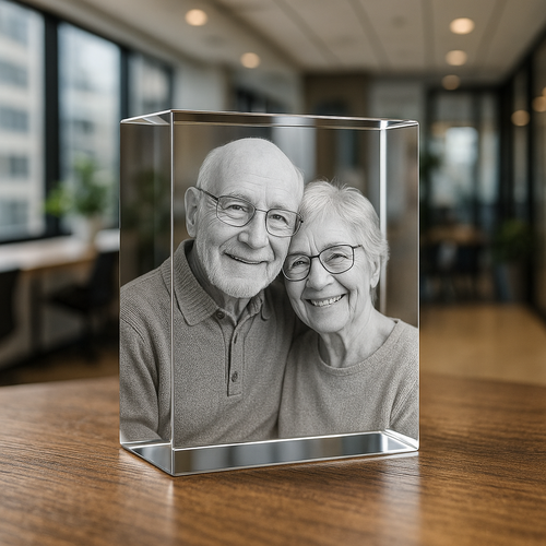 The Beautiful 3D Arran 10x6x6cm Crystal Block