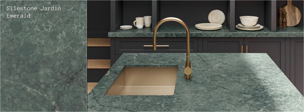 Silestone Jardin Emerald