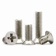 M3 X 12 CROSS RECESS COUNTER SUNK ZINC AND CLEAR