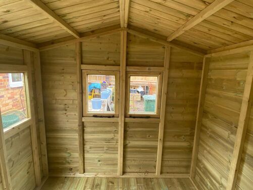 #A077 10x8 Apex Shed