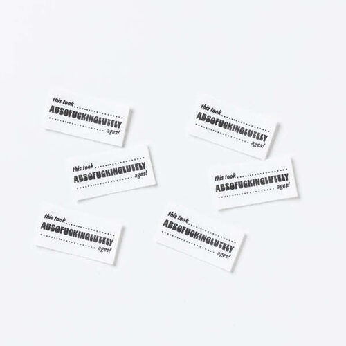 3. This Took Me Absoluteley Fucking Ages Label