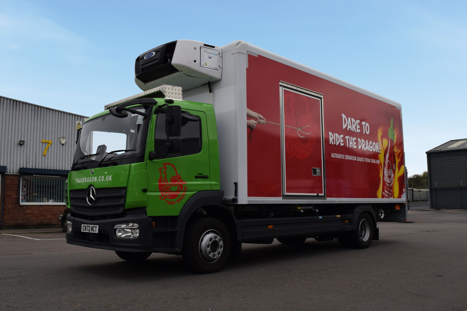 Surya Foods - 2x Mercedes Atego