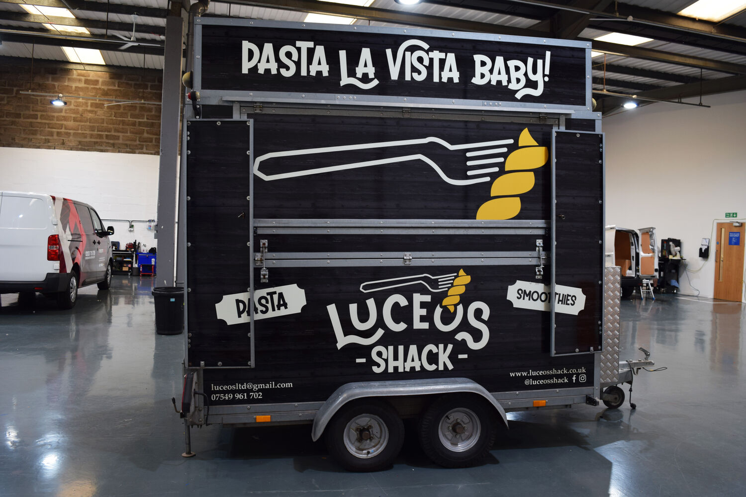 Luceo's Shack - SBT 10ft Catering Trailer