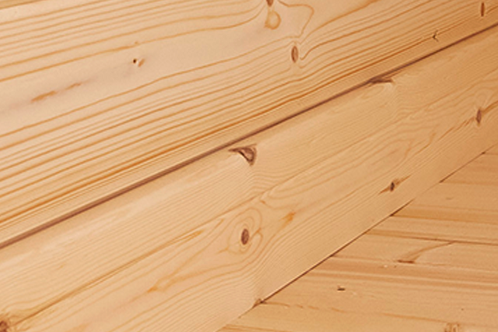 Pent Workshop Log Cabin (28mm) 14x8