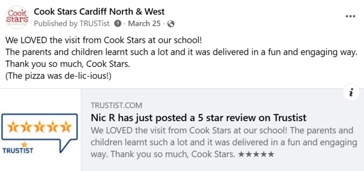 Cook Stars Cardiff North & West School Info