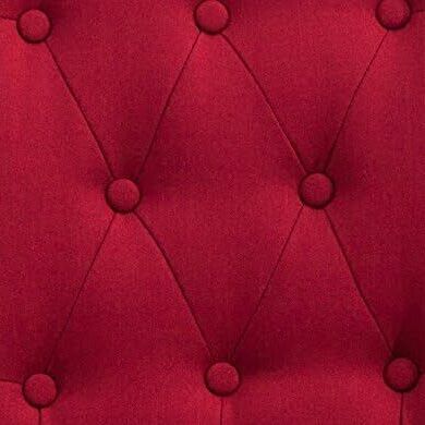 mcc direct Set of 2 Linen Fabric Dining Chairs Roll Top Scroll High Back For Home & Commercial Restaurants