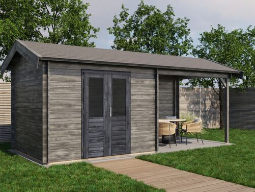 300cm x 250cm + 300cm Veranda