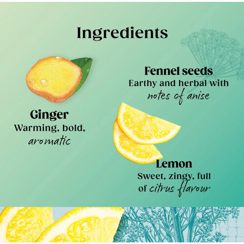 Twinings Superblends Detox with Lemon, Ginger & Fennel - 20 Bags