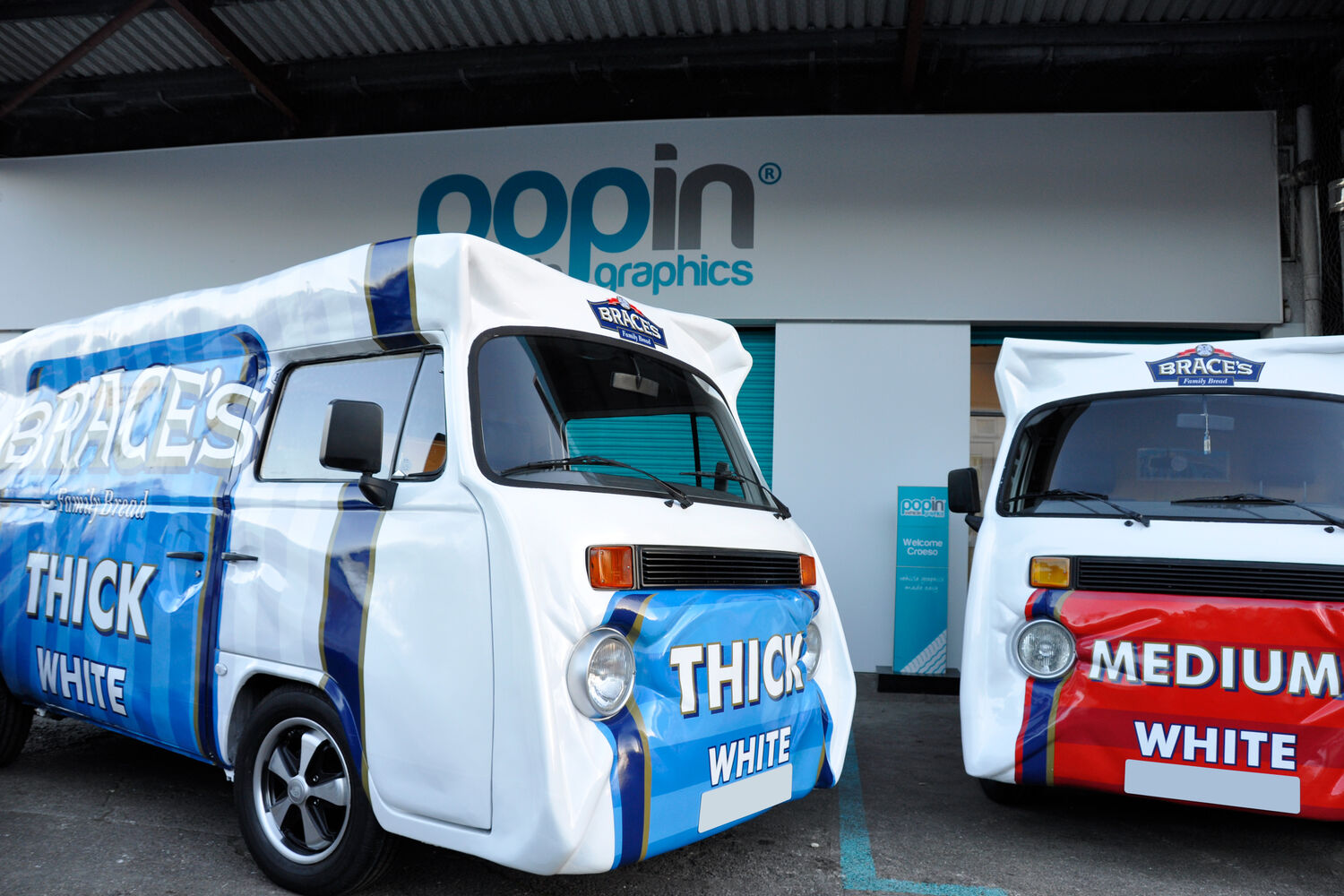Braces Bakery Ltd - 2x Volkswagen Campervan
