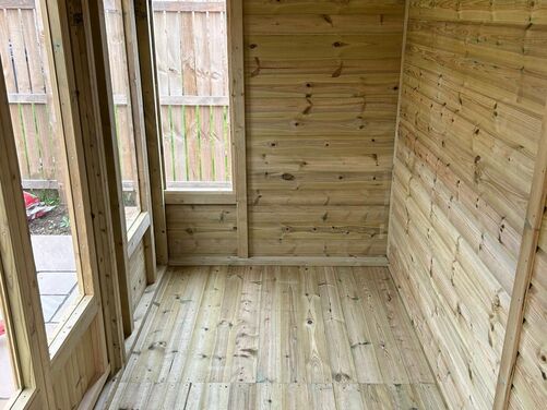 #SHP055 12x8 Pent Combi