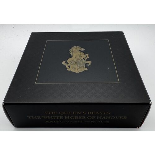 Queen beasts silver proof FDC 2020 ‘The White Horse of Hanover’ coin