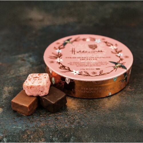 Holdsworth Strawberry Champagne Truffles 170g