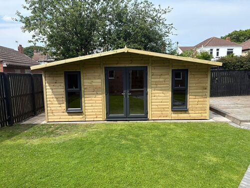 #PVC005 20x10 Apex Summer House
