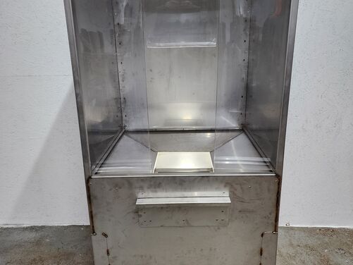 Wash Booth - Includes lid and PVC curtain