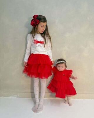 White/Gold - Lurex Bow