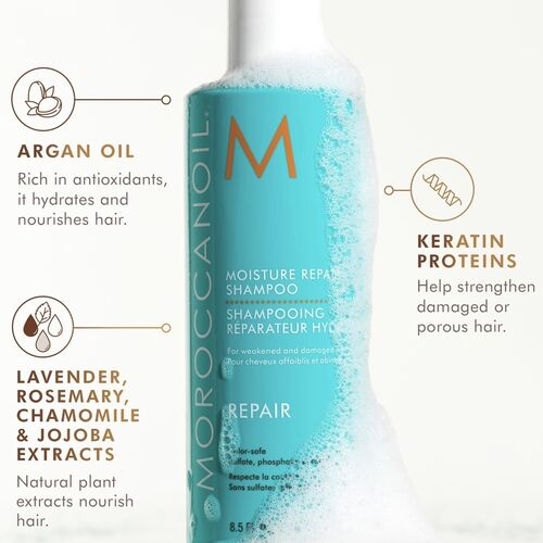 Moroccan Oil Moisture Repair Shampoo & Conditioner Duo 2 x 250ml