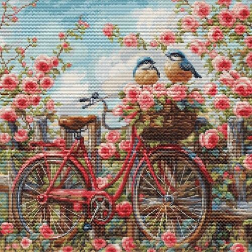 Bicycle With Roses by Luca-S