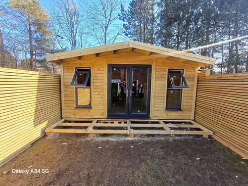 #PVC108 16x14 Apex Reverse Summer House