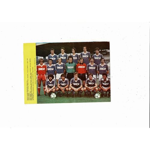 Dukla Prague v Strasbourg European Cup Football Programme 1979/80